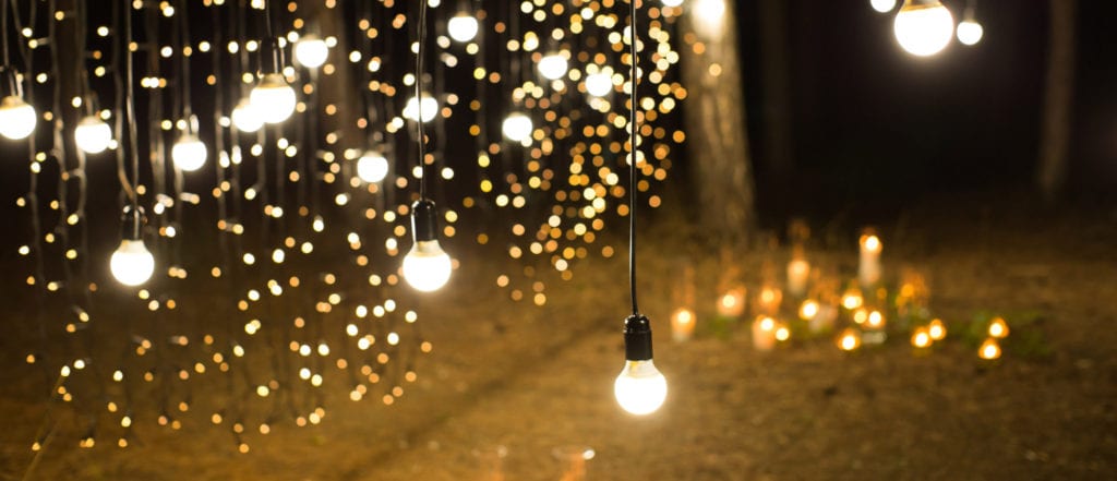 Wedding Lighting Installation