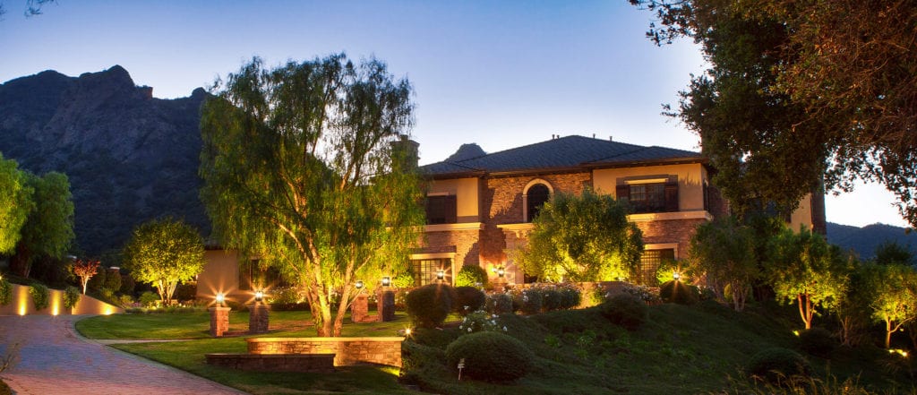 Landscape Lighting Installation