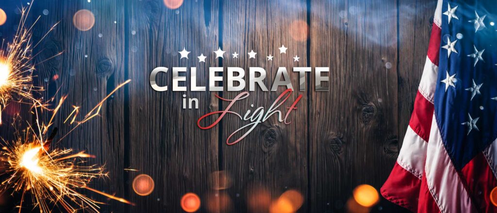 Independence Day Outdoor Lighting